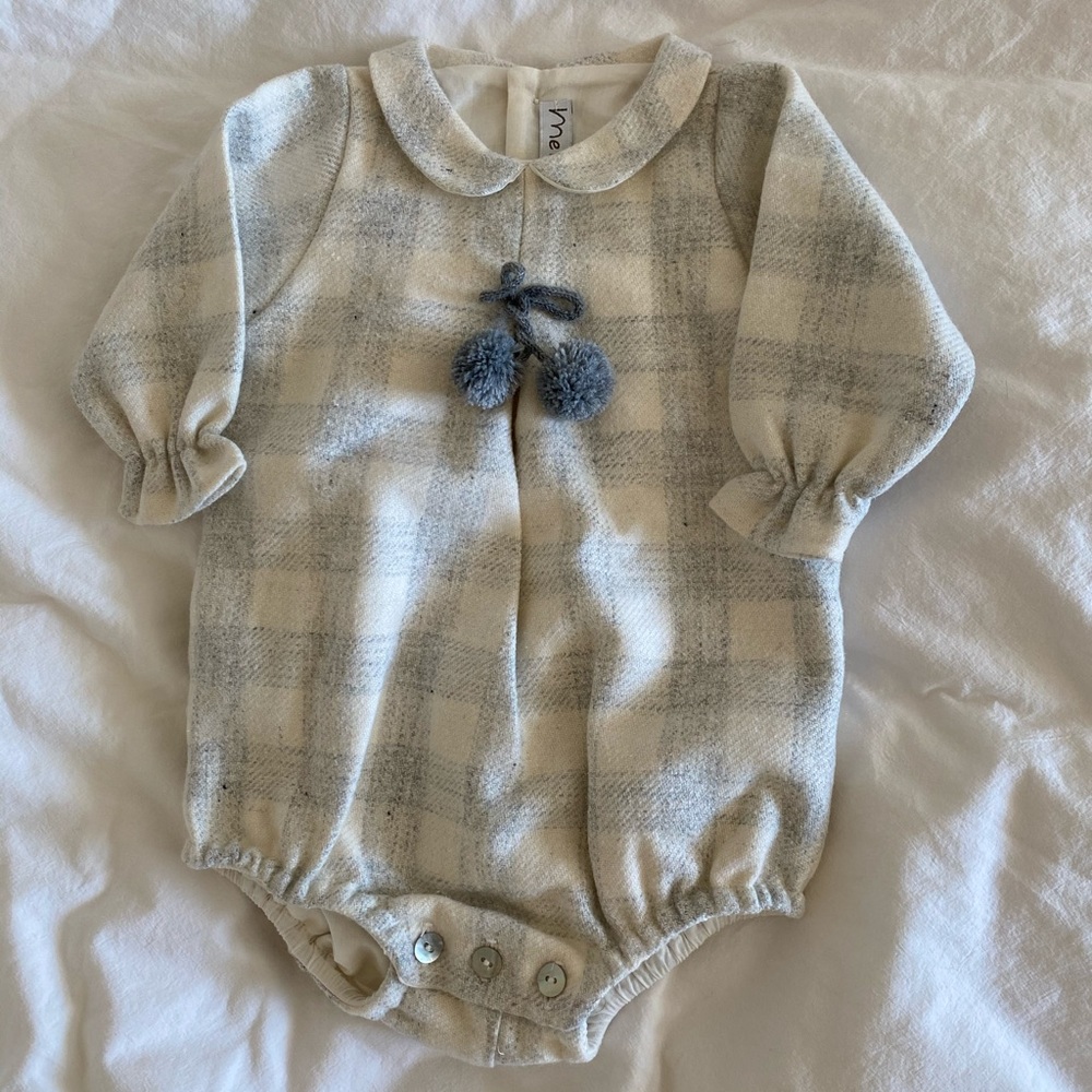 Mebi root flannel romper